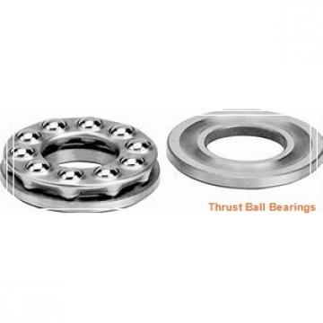 100 mm x 215 mm x 47 mm  NSK 100TAC03CMC thrust ball bearings