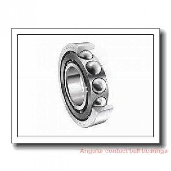 75 mm x 130 mm x 25 mm  NTN 7215CG/GNP4 angular contact ball bearings #1 image