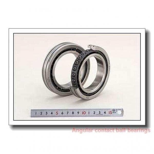 10 mm x 30 mm x 14,3 mm  PFI 5200-2RS C3 angular contact ball bearings #1 image