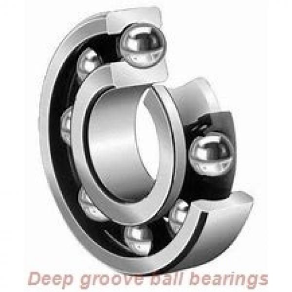 19 mm x 40 mm x 9 mm  NSK E 19 deep groove ball bearings #1 image