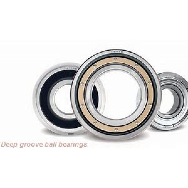 17 mm x 35 mm x 10 mm  KBC 6003UU deep groove ball bearings #1 image